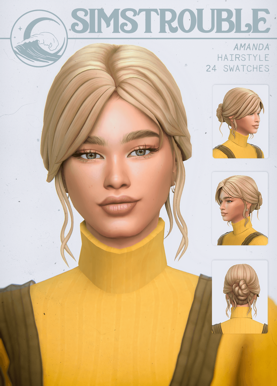 Прическа Amanda Hairstyle